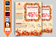 Autumn Fall Flyer Template Vol-02