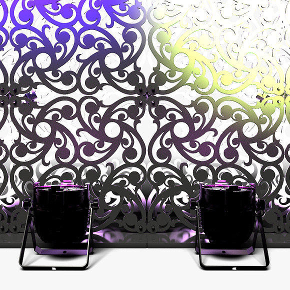 Stage Decor 10 Modular Wall Column in Photoshop Shapes - product preview 8
