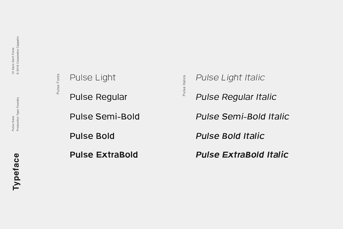 Pulse - A Modern Sans-Serif Typeface in Sans-Serif Fonts - product preview 8