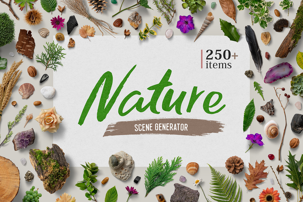 Nature Scene Generator in Scene Creator Mockups - product preview 8