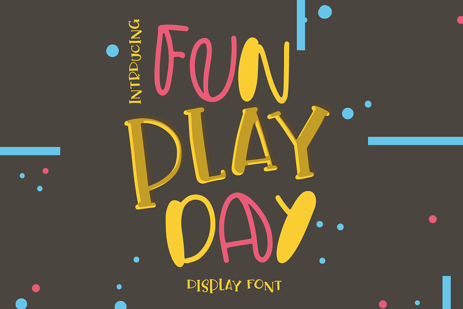 Fun Play Day in Fun Fonts - product preview 8