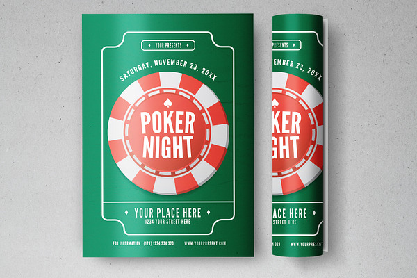 Poker Night Flyer