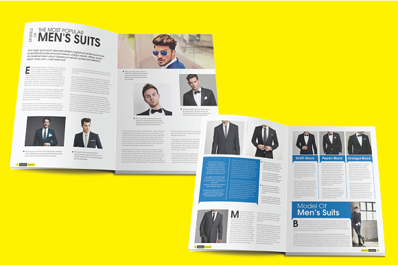 Fashion Magazine in Magazine Templates - product preview 1