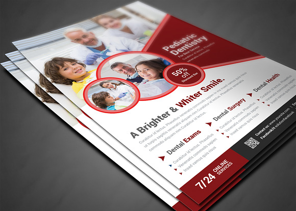 Pediatric Dentistry Flyer in Flyer Templates - product preview 2