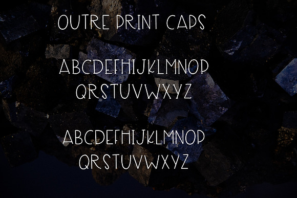 Outre - 7 Font Set in Display Fonts - product preview 2
