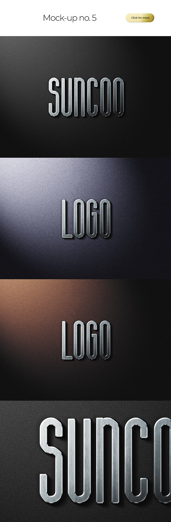 50 logo mockup branding bundle in Branding Mockups - product preview 6