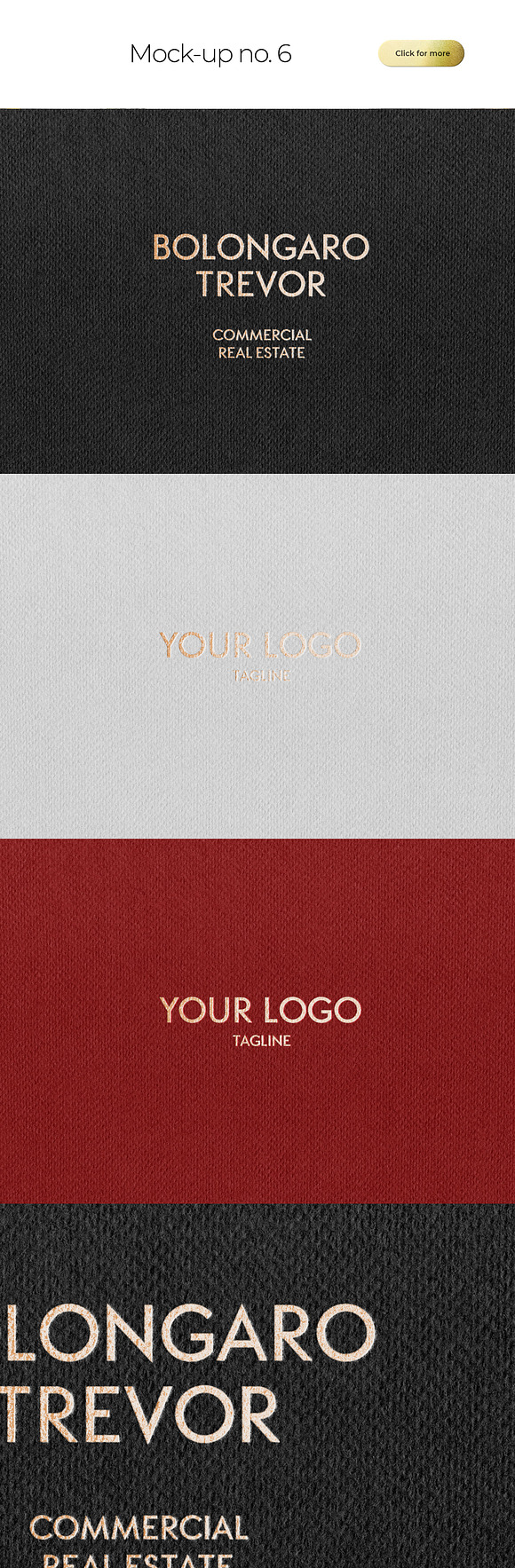 50 logo mockup branding bundle in Branding Mockups - product preview 7