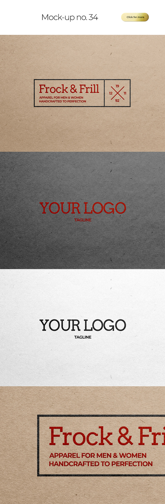 50 logo mockup branding bundle in Branding Mockups - product preview 35