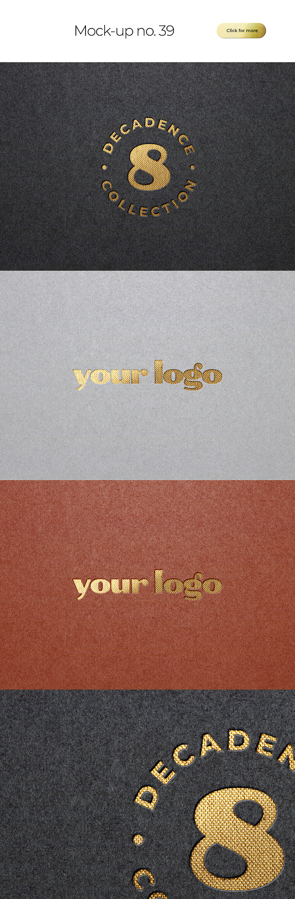 50 logo mockup branding bundle in Branding Mockups - product preview 40