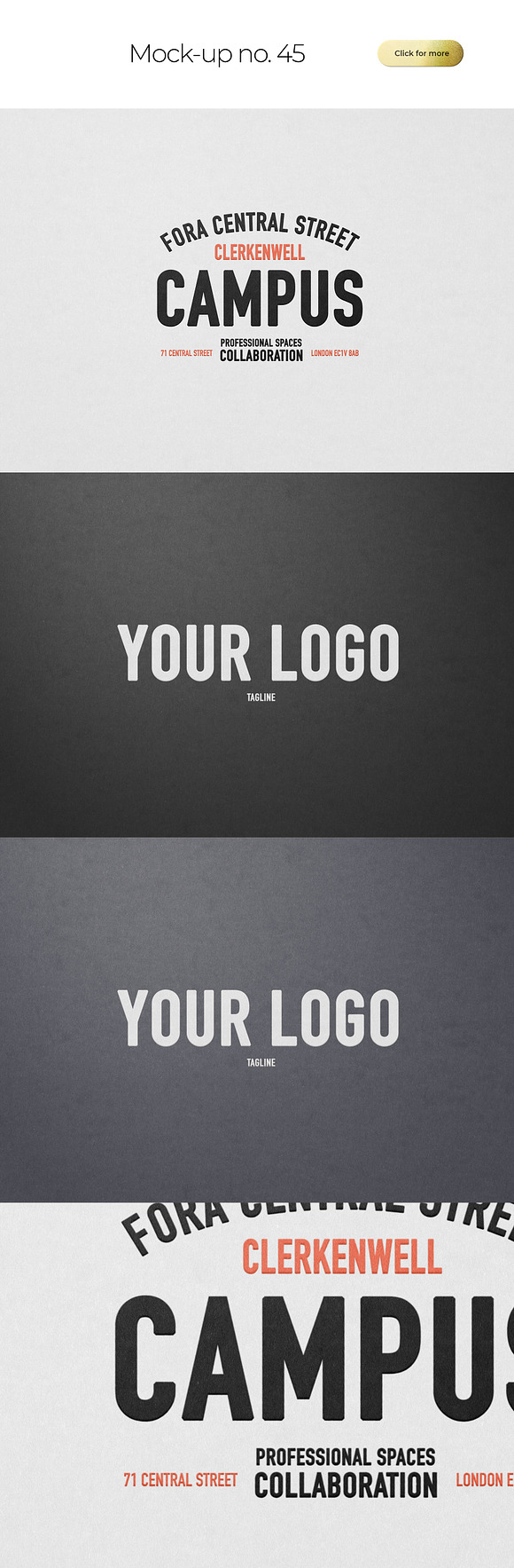 50 logo mockup branding bundle in Branding Mockups - product preview 46