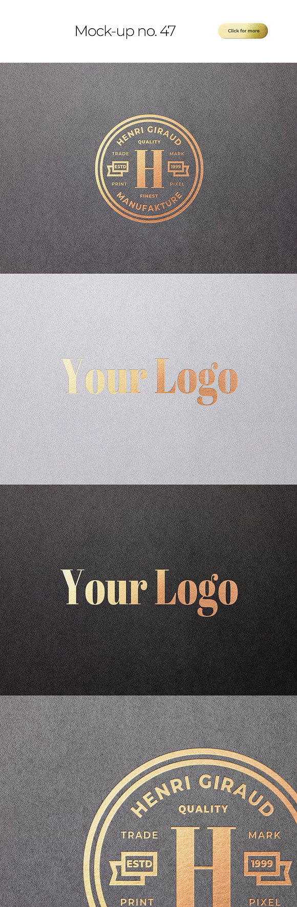 50 logo mockup branding bundle in Branding Mockups - product preview 48