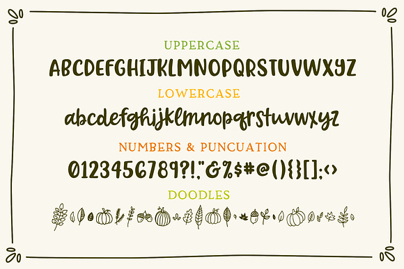 Forever Grateful Font & Doodles in Script Fonts - product preview 5