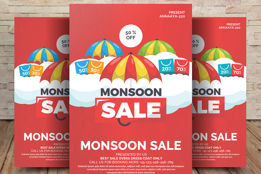 Monsoon Sale Flyer