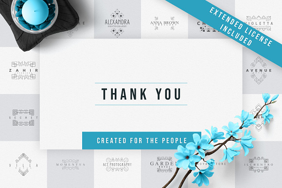 Elegant Emblems | 30 Logo Templates in Logo Templates - product preview 16