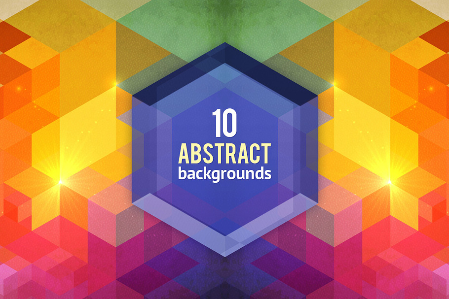 10 textured abstract backgrounds in Patterns - product preview 8