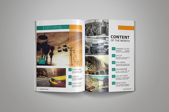 InDesign Magazine Template in Magazine Templates - product preview 1