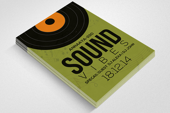 Jazz Music Flyers Template Vol:06 in Flyer Templates - product preview 1