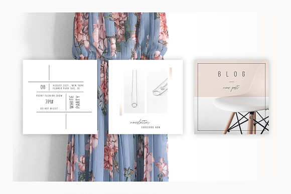 ANIMATED Instagram Posts – Peony in Instagram Templates - product preview 6