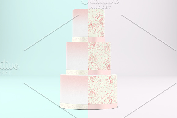 Cake mockup. PSD mockup. in Objects - product preview 3