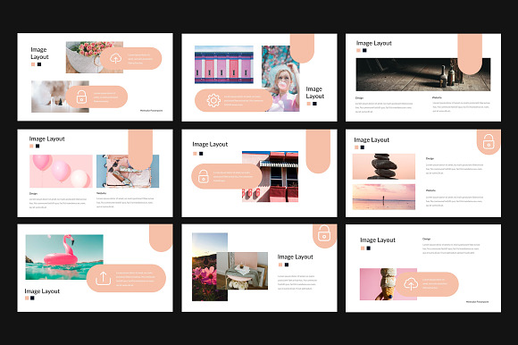 Yuli Lookbook Powerpoint Templates in PowerPoint Templates - product preview 4