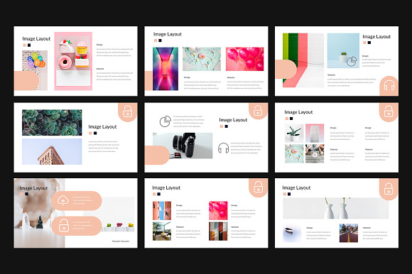 Yuli Lookbook Powerpoint Templates in PowerPoint Templates - product preview 5