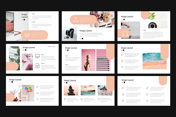 Yuli Lookbook Powerpoint Templates in PowerPoint Templates - product preview 6
