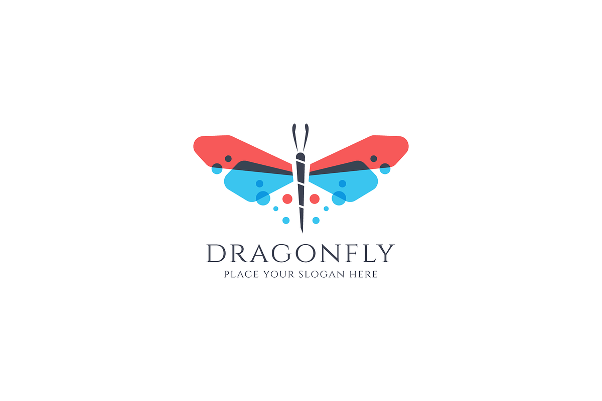 Logo Design Dragonfly Creative Logo Templates Creative Market
