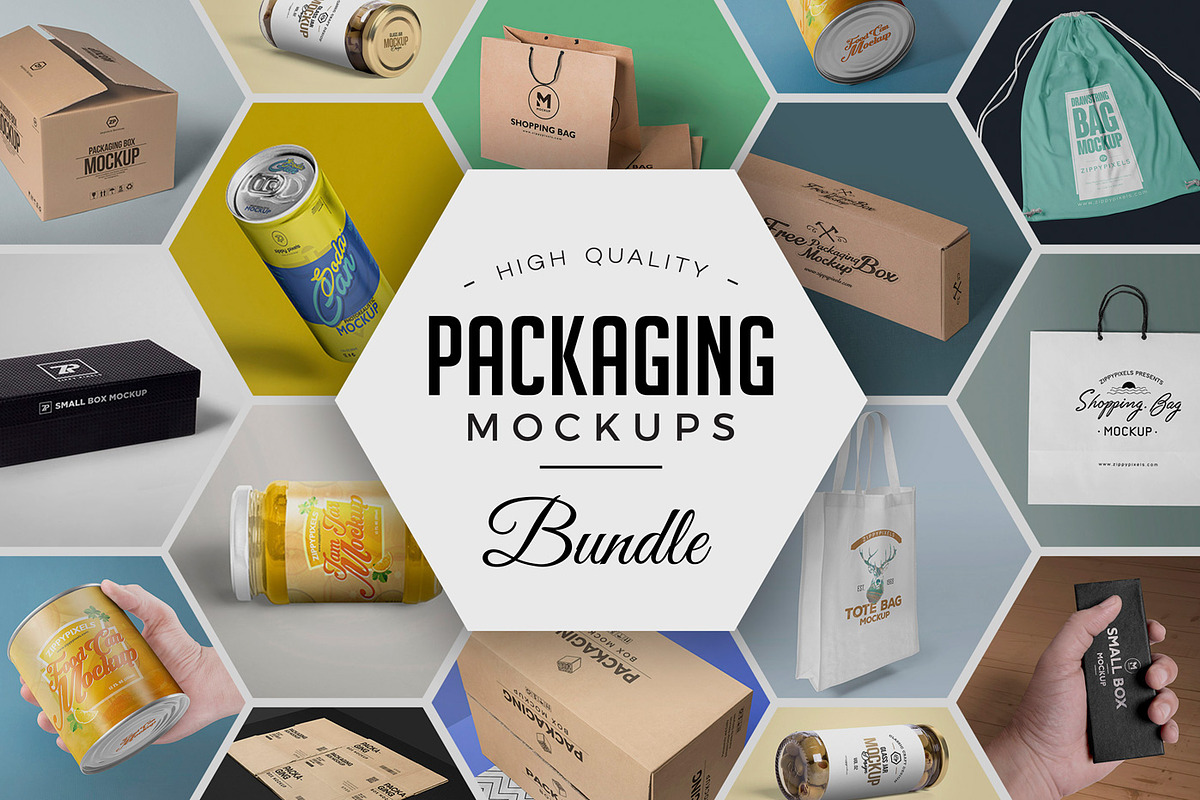 79 Amazing Packaging Mockups Bundle in Product Mockups - product preview 8