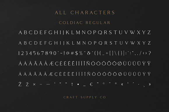 Coldiac - Luxury Serif Font in Serif Fonts - product preview 5