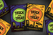Trick or Treat Halloween Event Flyer
