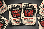 Halloween Party & Show Flyer