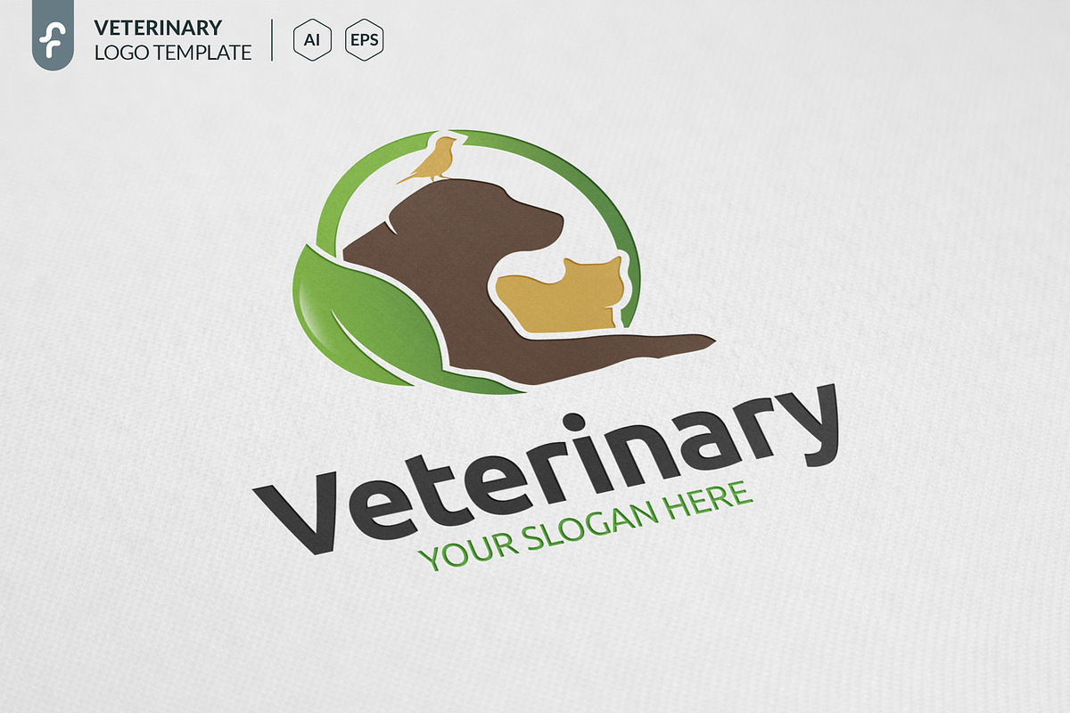 Veterinary Logo in Logo Templates - product preview 8