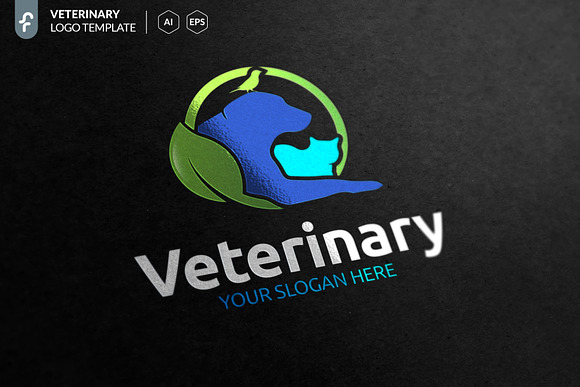 Veterinary Logo in Logo Templates - product preview 1