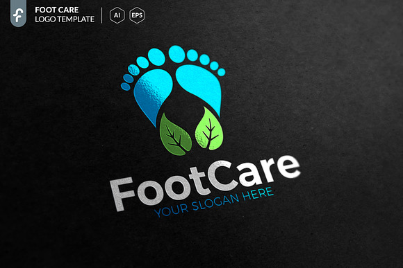 Foot Care Logo in Logo Templates - product preview 1