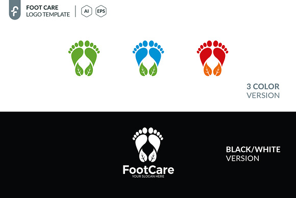 Foot Care Logo in Logo Templates - product preview 4