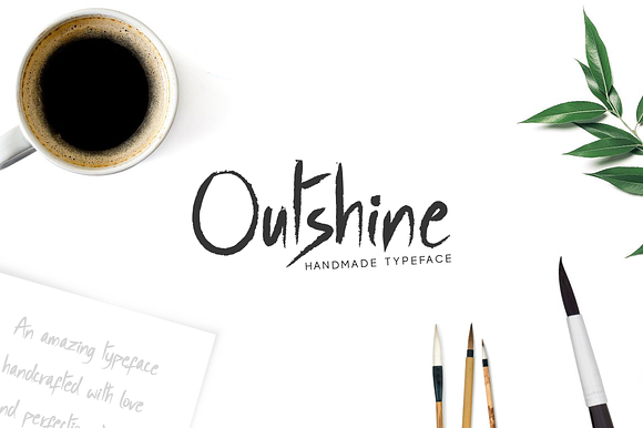 Outshine - Luxury / Handwritten Font in Script Fonts - product preview 1
