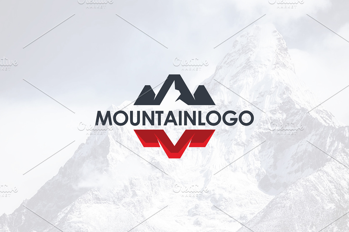 Mountain Logo Template in Logo Templates - product preview 8