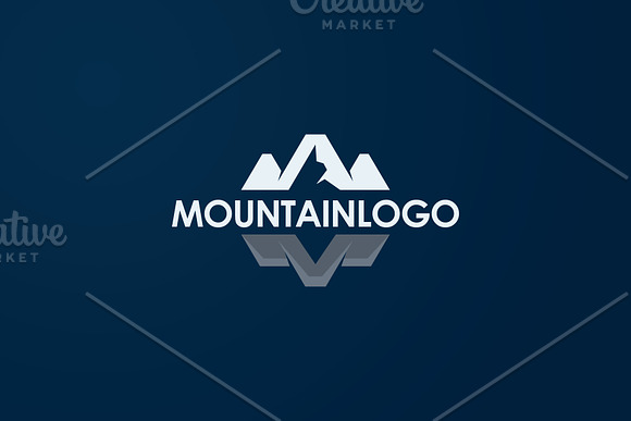 Mountain Logo Template in Logo Templates - product preview 1