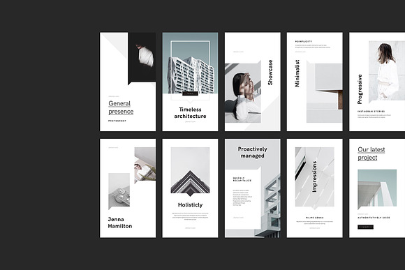 Minimal Canva Social Media Pack in Instagram Templates - product preview 6