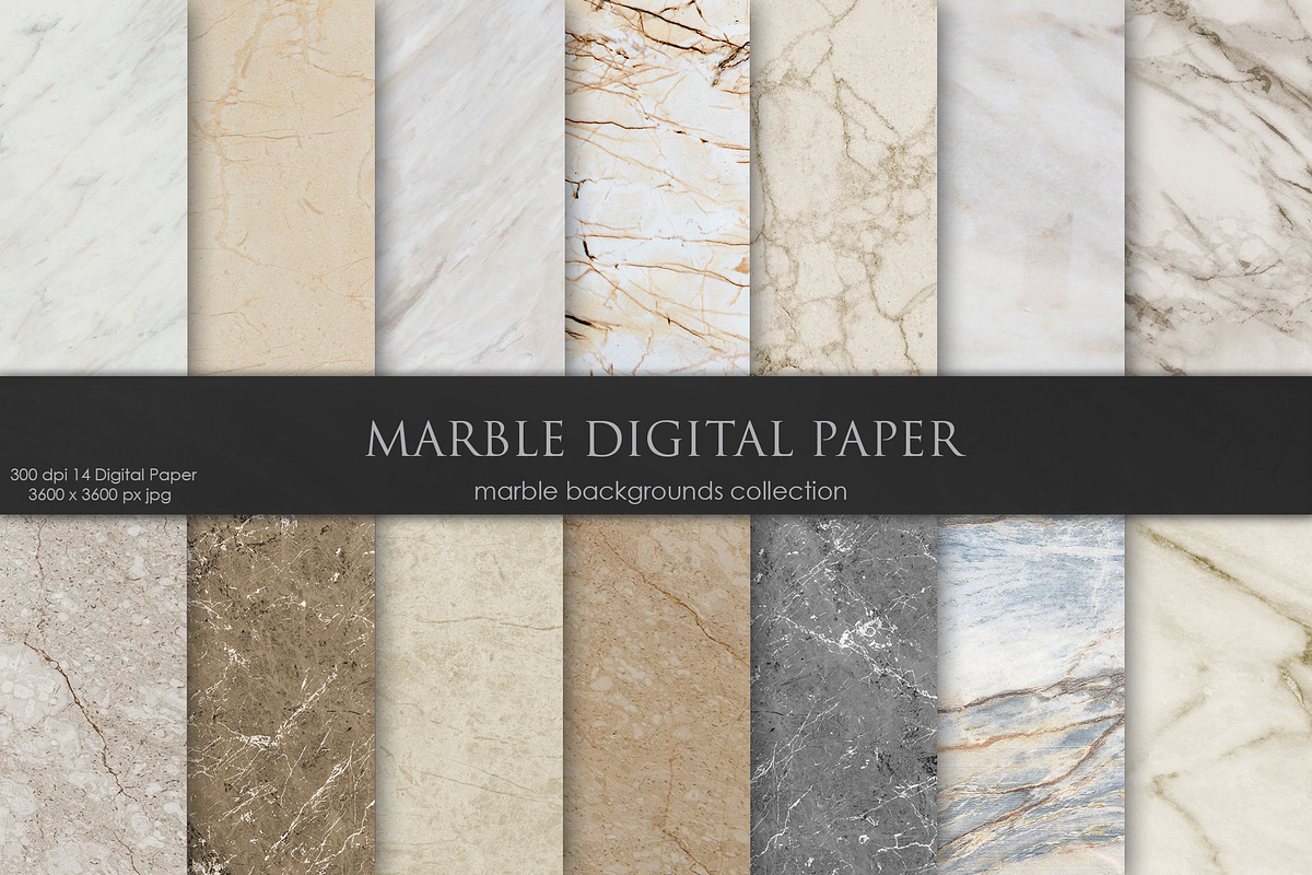 Marble & Stone Abstract Backgrounds in Textures - product preview 8