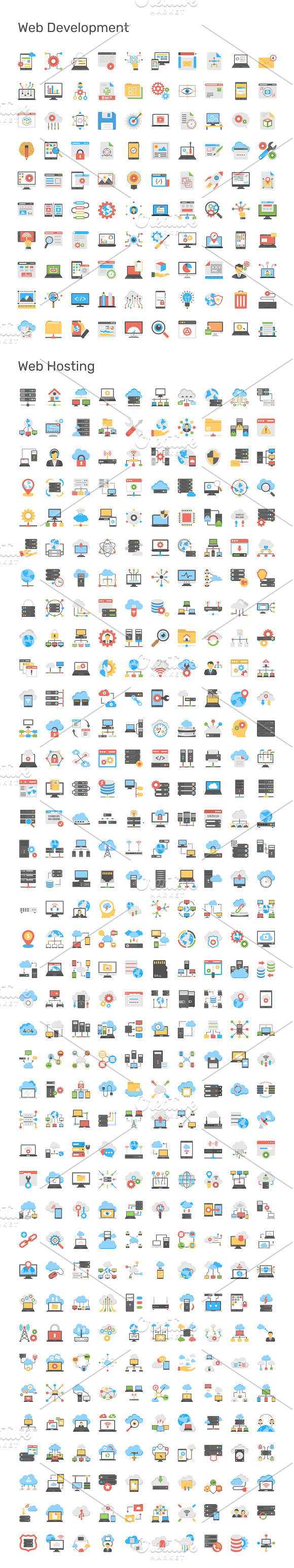 9690 Flat Icons Pack in Navigation Icons - product preview 22
