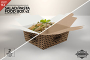 Salad Food Box v2 Packaging Mockup