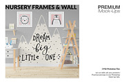 Nursery Frames Carpet & Wall Set