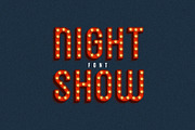 Night Show SVG Font