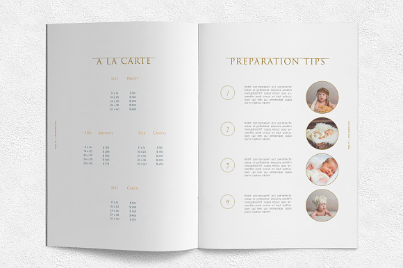 Newborn Photography Magazine in Magazine Templates - product preview 8