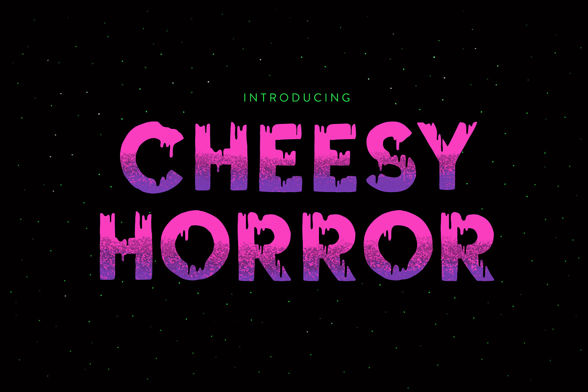 Cheesy Horror Font in Scary Fonts - product preview 8