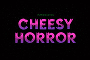 Cheesy Horror Font