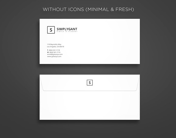 Simple Minimal Stationery Templates in Stationery Templates - product preview 7