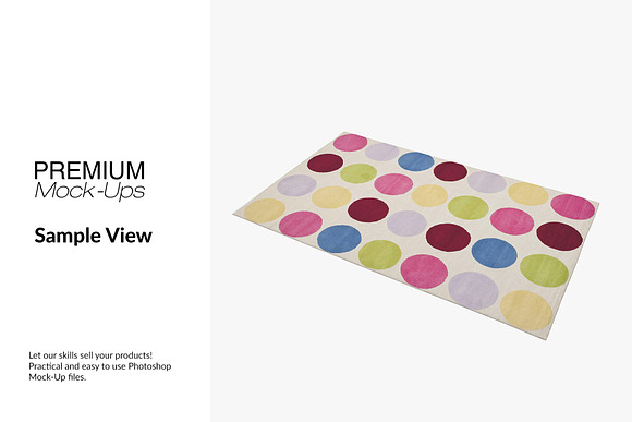 Carpets - Many Shapes in Product Mockups - product preview 6