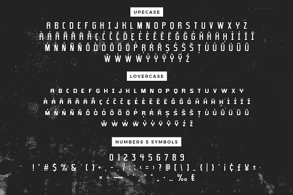 Typehead Industrial Stencil | Font in Display Fonts - product preview 6